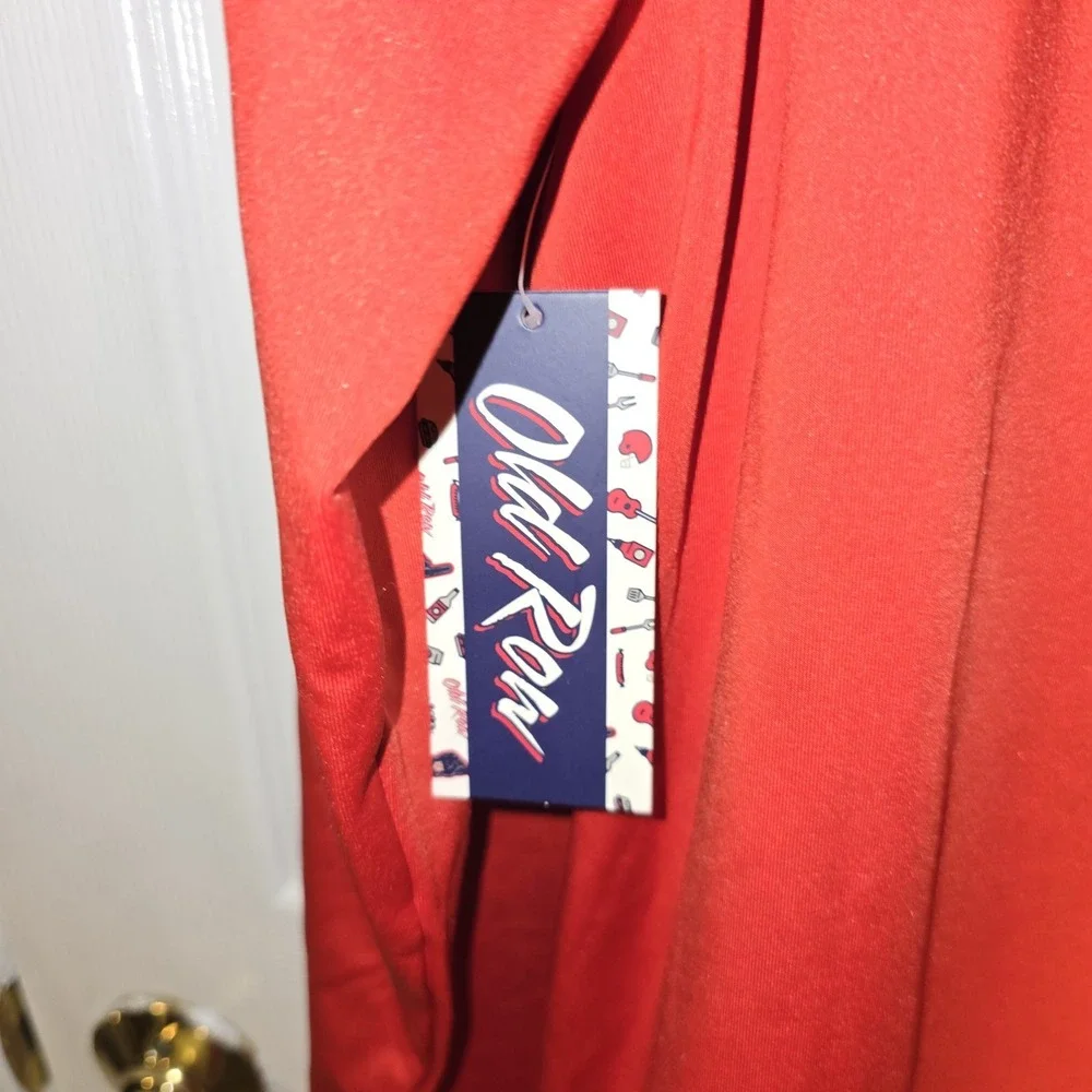 Old Row Mens‎ Tailgate Quarter-Zip Pullover Size XL Red NWT